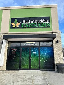 Bud N' Buddies Cannabis store front
