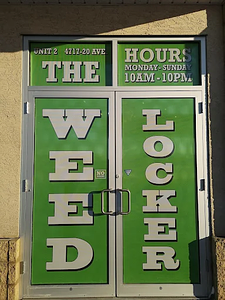 The Weed Locker store front
