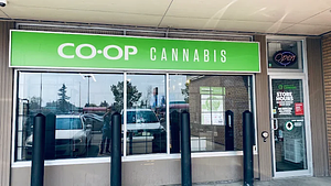 Co-op Cannabis - Forest Lawn store front