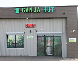 Ganja Hut store front