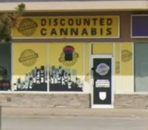 Discounted Cannabis - Windsor store front