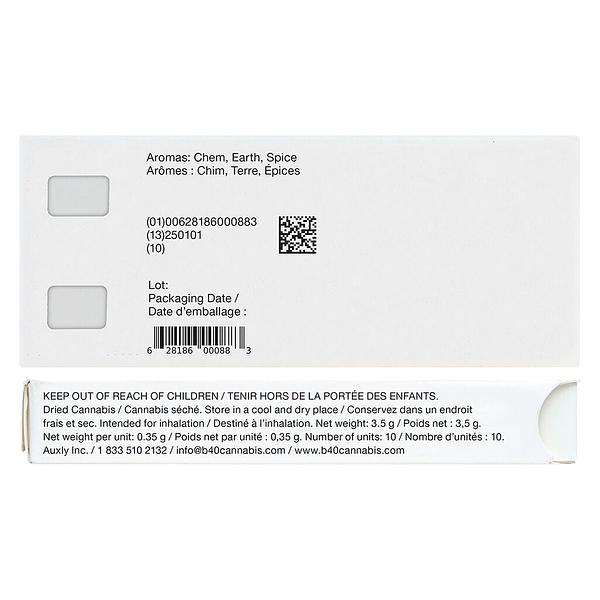 Back Forty - Chemzilla Pre Roll