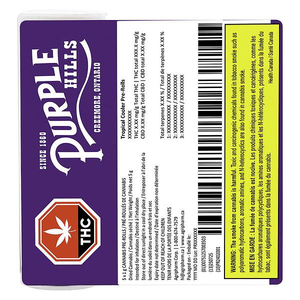 Purple Hills - Tropical Cooler Pre Roll