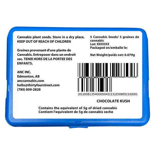 34 Street Seed Co. - Chocolate Kush