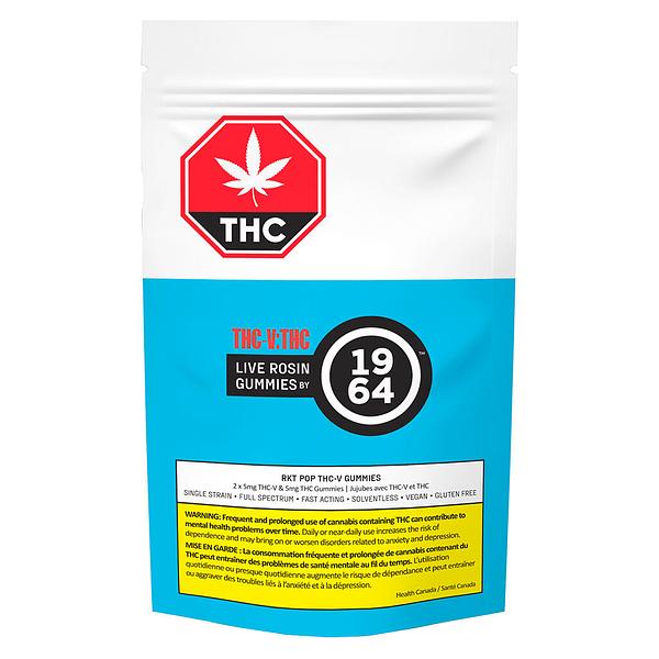 1964 - Thc:Thc-V Rkt Pop Live Rosin Gummies image 2