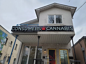 Consumers Cannabis - Etobicoke store front