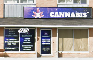 T Cannabis - Wawa store front