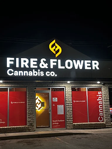 Fire & Flower Cannabis Co. - Saskatoon Idylwyld Drive store front