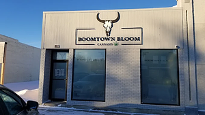 Boomtown Bloom Cannabis - Wynyard store front