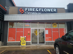 Fire & Flower Cannabis Co. - Saskatoon store front