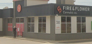 Fire & Flower Cannabis Co. - Weyburn Government Rd store front