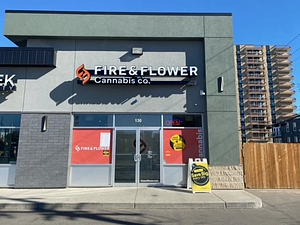 Fire & Flower Cannabis Co. - Saskatoon City Park store front