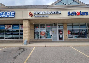 Fire & Flower Cannabis Co. store front