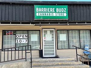 Barriere Budz Cannabis Store store front