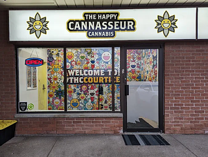 The Happy Cannasseur store front