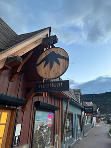Rural Leaf Cannabis store front