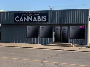 Green Solution Cannabis - Rocky Mountain House store front
