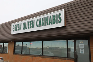 Green Queen Cannabis store front