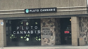 Pluto Cannabis store front