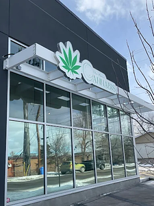 The Moon Cannabis store front