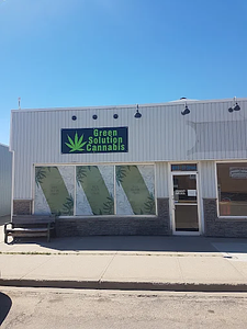 Green Solution Cannabis - Rimbey store front