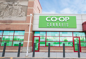 Co-op Cannabis - Shawnessy store front