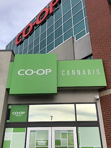 Calgary Co-op Cannabis - Macleod Trail store front