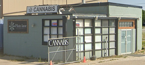 Plain Jane Cannabis - Beaverlodge store front