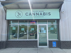 Valley Ridge Cannabis store front