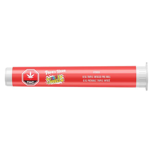 Papa's Herb - Fruity Pbblz Kief Coated Diamond Infused Pre-Roll