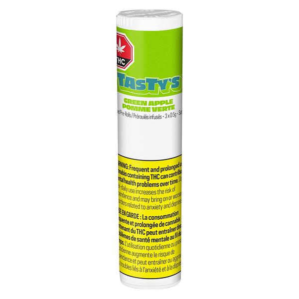 Tasty's - Green Apple Diamond Infused Pre Roll image 2