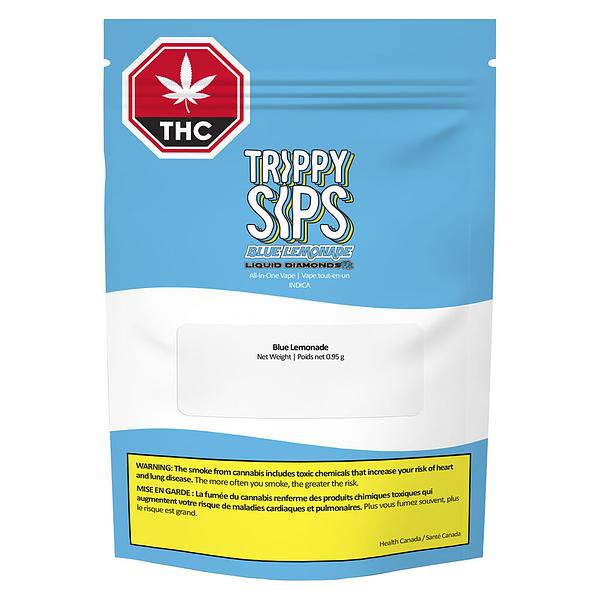 Trippy Sips - Blue Lemonade Liquid Diamond - All-in-One