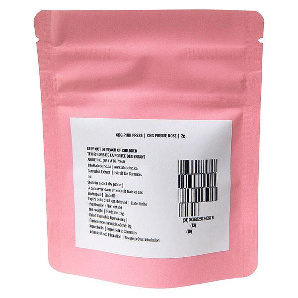 Abide - CBG Pink Press