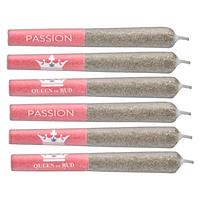 Queen of Bud - Red Jasper Raspberry Chocolate Liquid Infused Pre-Roll Pack