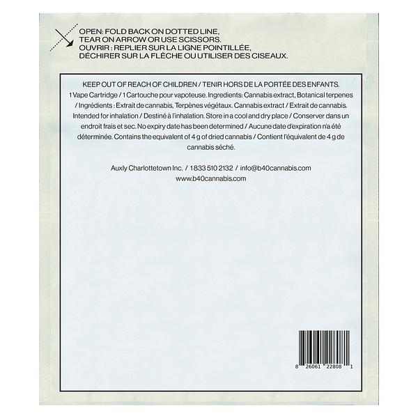 Back Forty - Kush Mint 510 Thread Cartridge