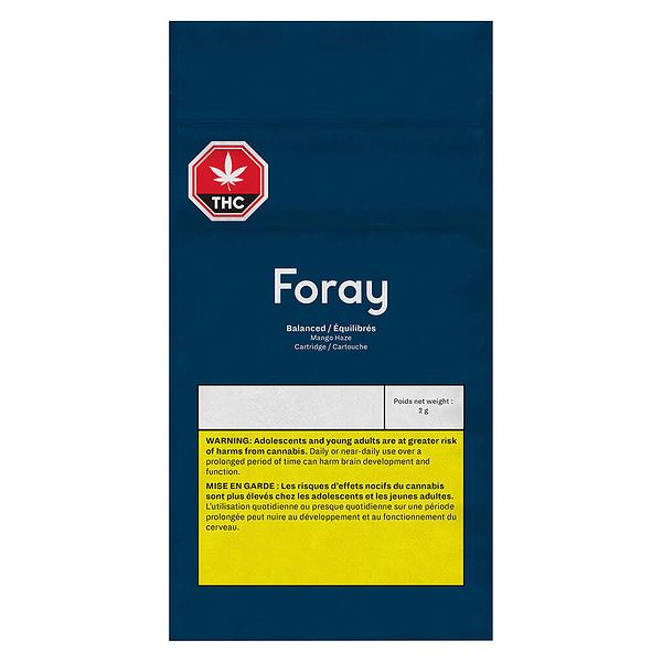 Foray - Mango Haze Balanced 510 Thread Cartridge