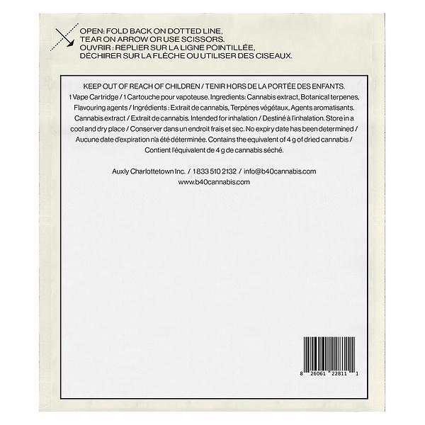 Back Forty - Super Lemon Haze 510 Thread Cartridge