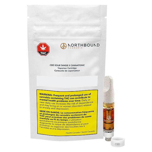 Northbound Cannabis - Cbd Sour Tangie X Cannatonic 510 Thread Cartridge