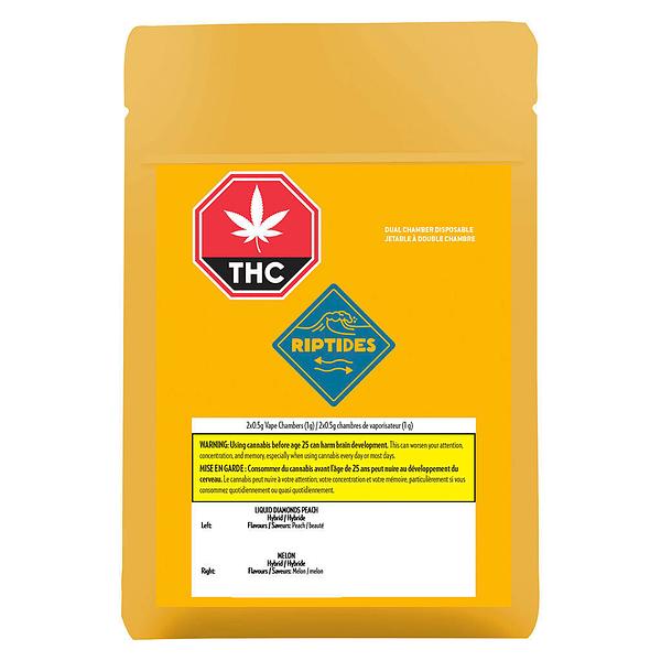Riptides - Liquid Diamond Peach x Melon Dual AIO - VP