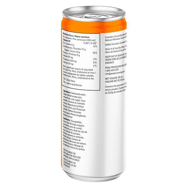 Collective Project - Blood Orange Yuzu & Vanilla Sparkling Juice