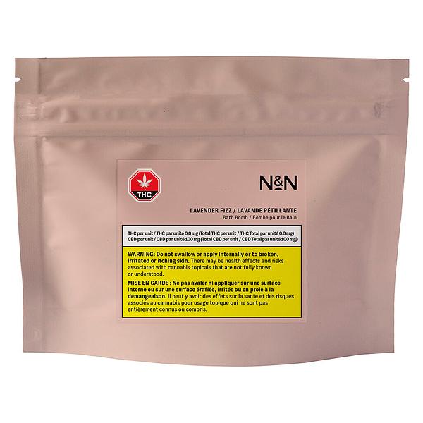 Noon & Night - Lavender Fizz Bath Bomb