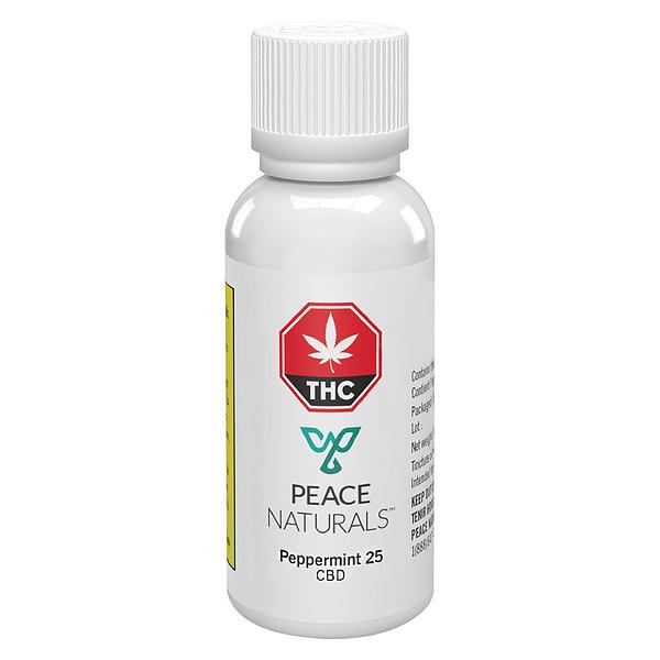 Peace Naturals - Peppermint 25 Cbd Oil