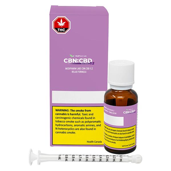 MediPharm Labs - Cbn:Cbd 1:2 Relax Formula