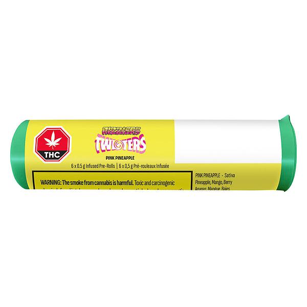 RIZZLERS - Twisters - Pink Pineapple Infused Pre Roll image 2