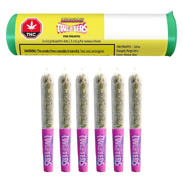 RIZZLERS - Twisters - Pink Pineapple Infused Pre Roll image 4