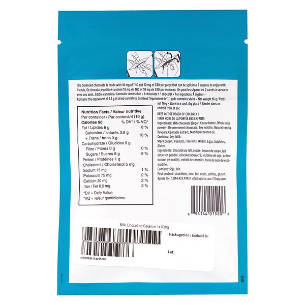 Chowie Wowie - Balance Solid Milk Chocolate