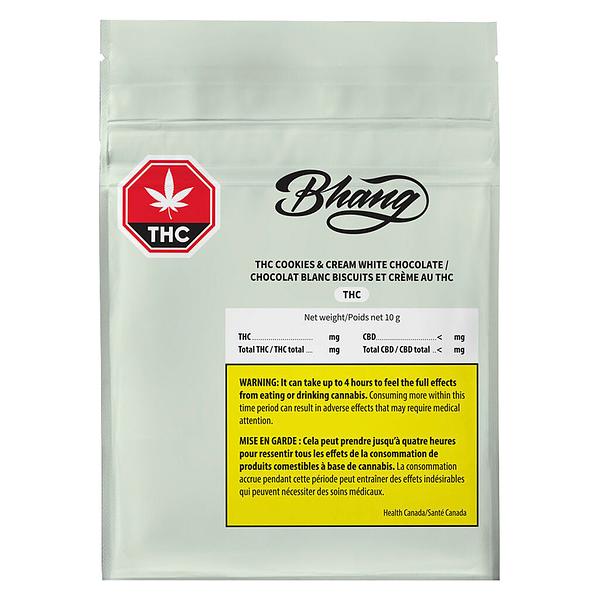 Bhang - Thc Cookies And Cream White Chocolate