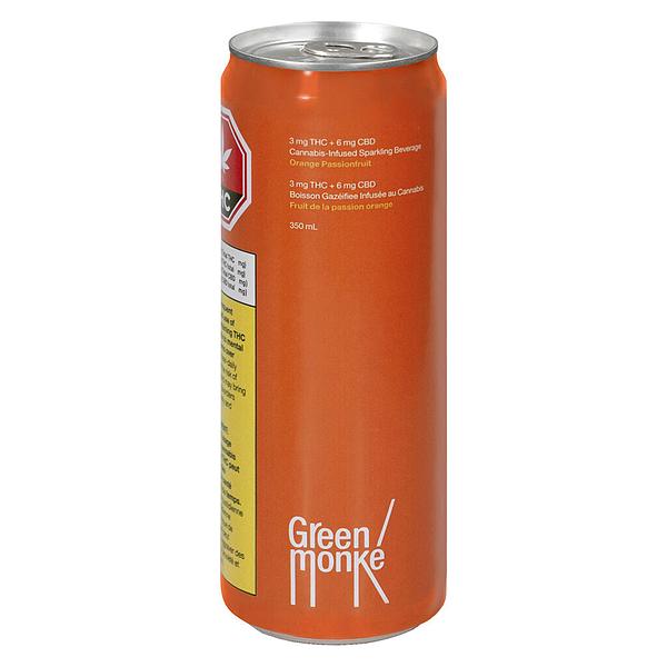 Green Monke - Orange Passionfruit Sparkling Soda