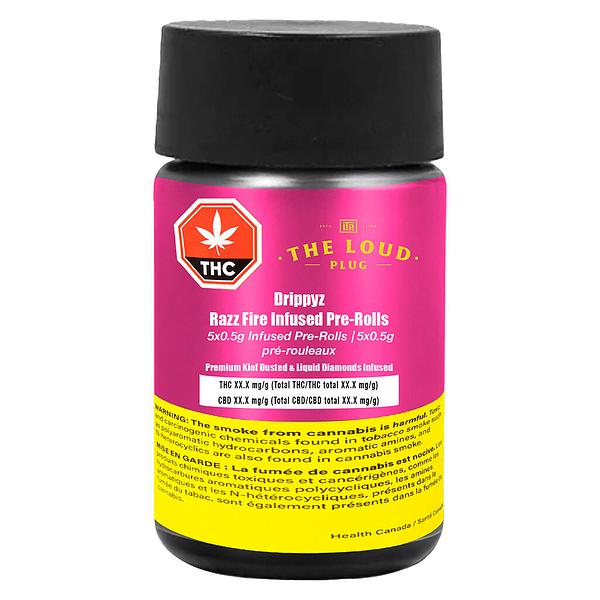The Loud Plug - Drippyz Razz Fire Infused Pre Roll image 2