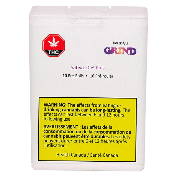 Weed Me Grind - Sativa 20% Plus Pre Roll